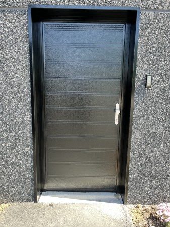 Aluminium loopdeur Wijtschate Heuvelland